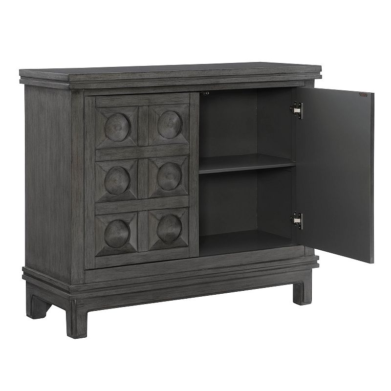 Linon Zora Storage Console Cabinet