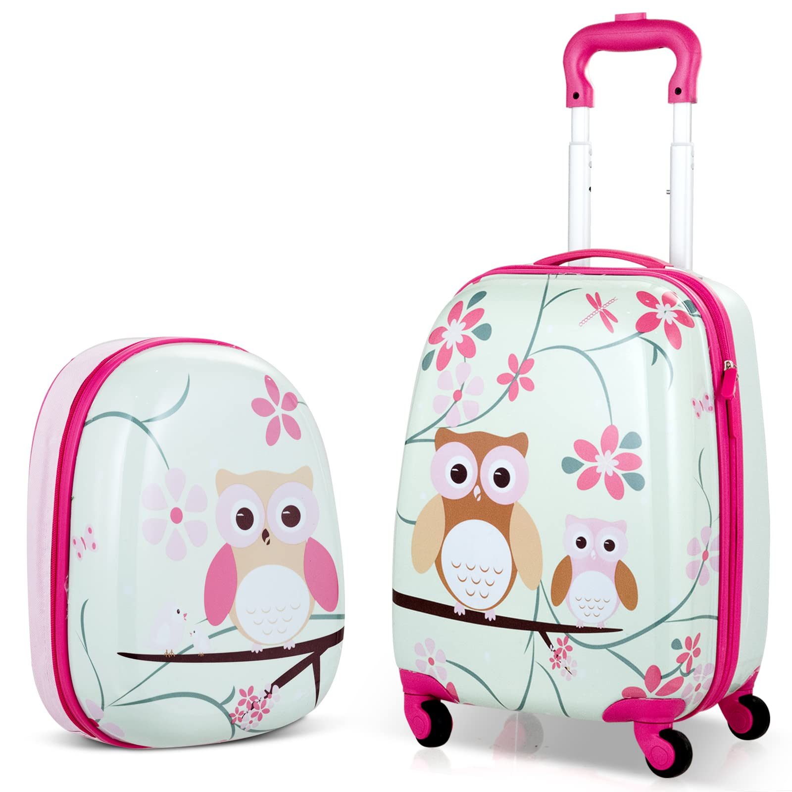 BABY JOY 2 PC Kids Luggage, 16