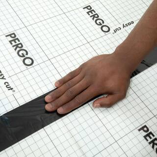 Pergo FloorMate 100 sq. ft. 4 ft. x 25 ft. x 3 mm. Premium Foam Underlayment for Laminate and Floating Wood Floors PERFLRMTE