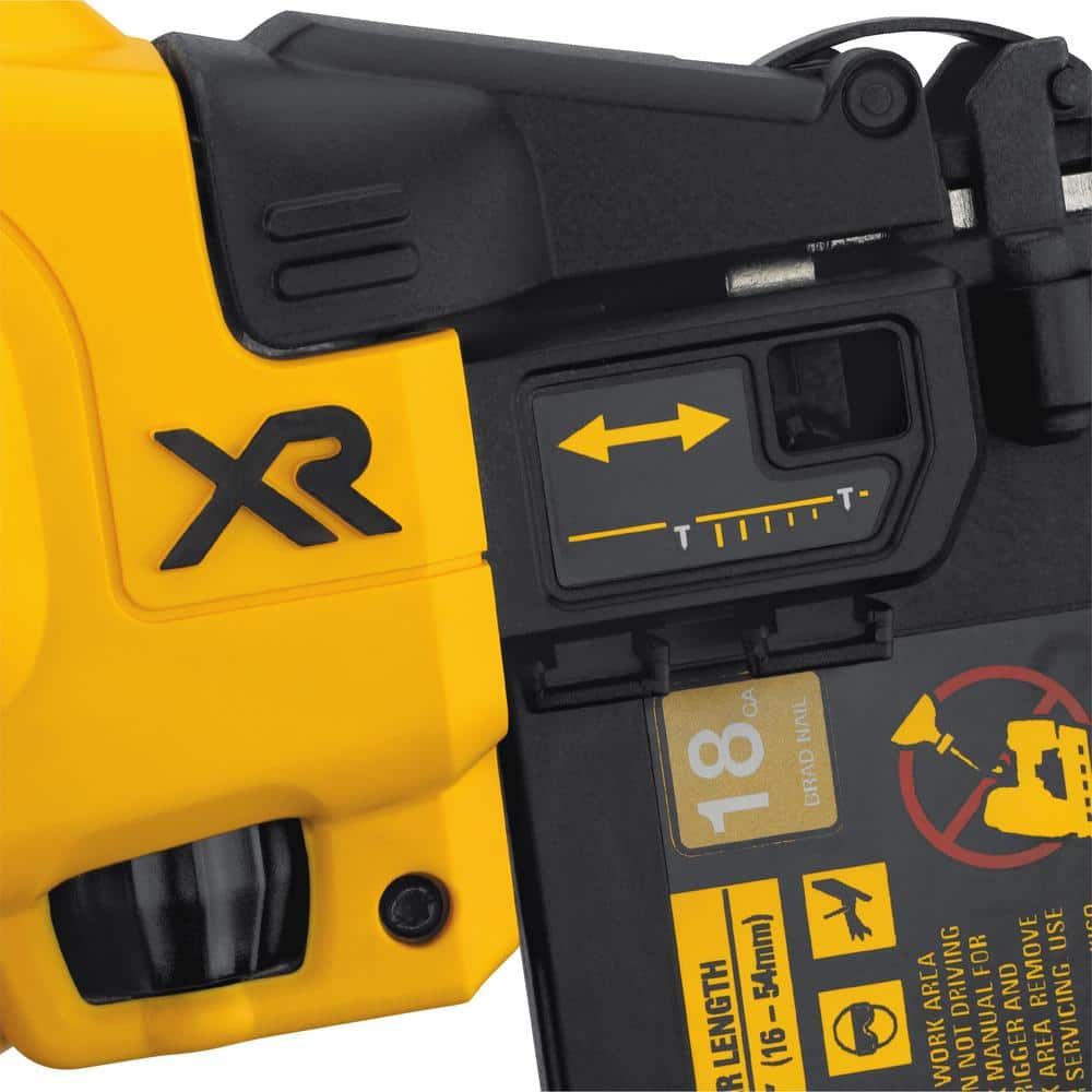 DEWALT 20V MAX XR Lithium-Ion Cordless 18-Gauge Brad Nailer (Tool Only) DCN680B