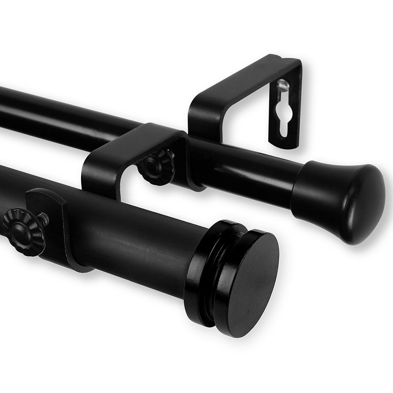 Rod Desyne Bun Double Curtain Rod