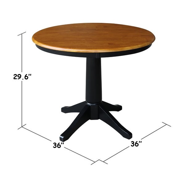 36 in. Round Top 29.9 in. H Dining Table