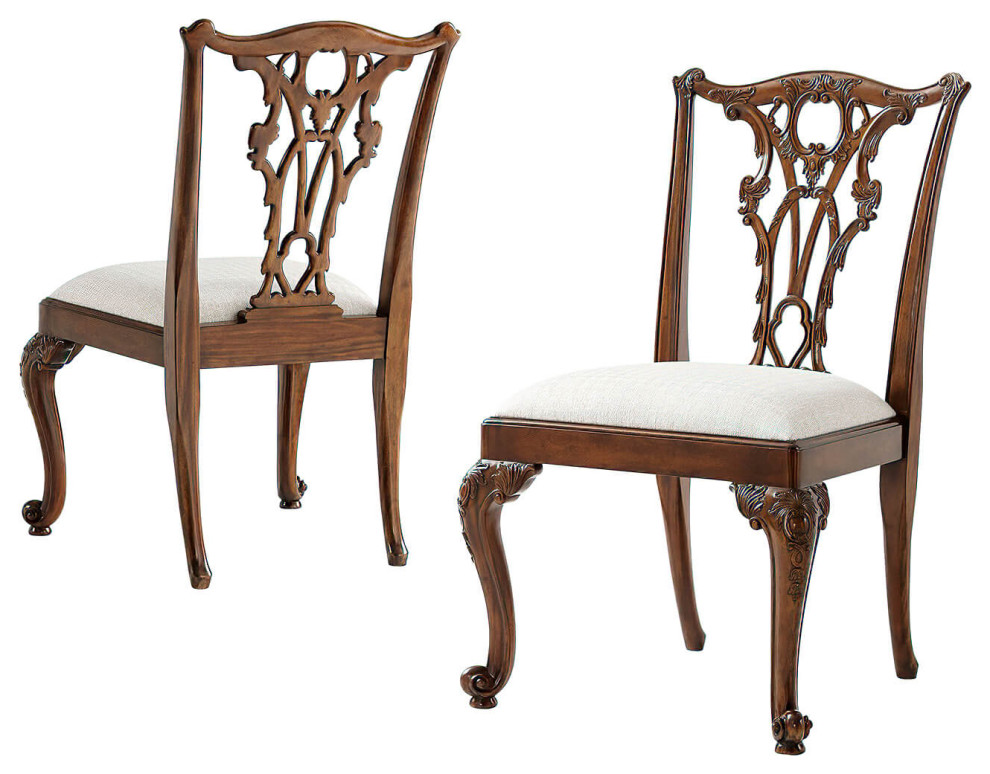 George II Chippendale Style Dining Chair   Victorian   Dining Chairs   by English Georgian America  Houzz