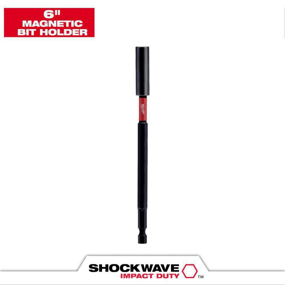 MW SHOCKWAVE Impact Duty 6 in. Magnetic Bit Holder 48-32-4511