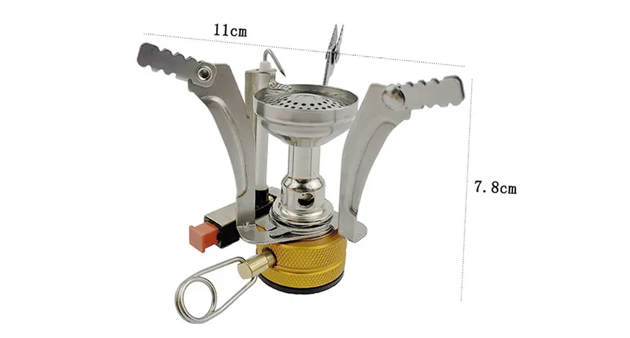 Portable Camping Stoves with Piezo Ignition Camp fogao for Outdoor Camping Hiking Cooking Orgaz Orcamp