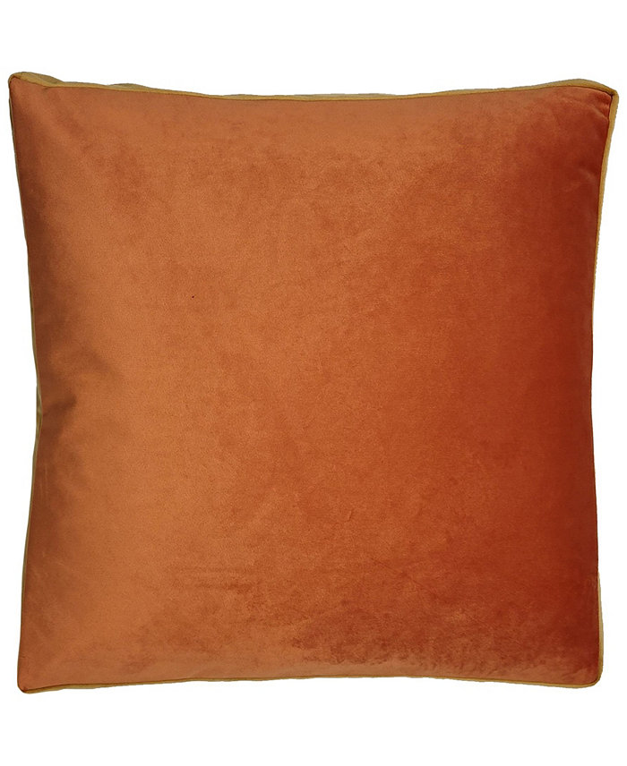 Edie@Home Luxe Velvet Decorative Pillow， 17