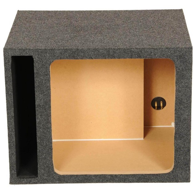 Single Heavy Duty Vented Square Subwoofer Sub Enclosure Box