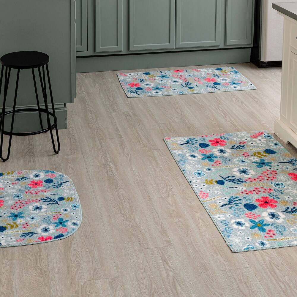 Mohawk Home Whimsy Floral Kitchen Mat