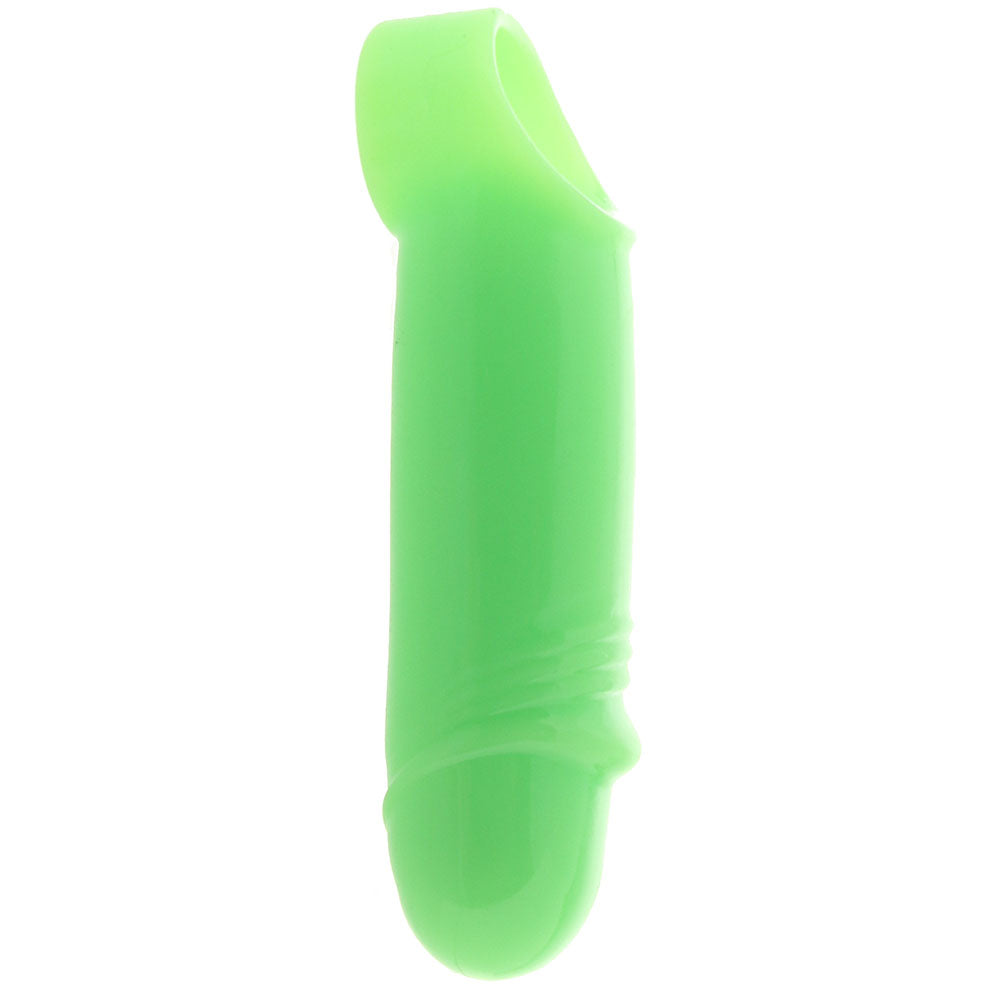 Ouch! Glow In The Dark Thick Smooth Penis Sleeve