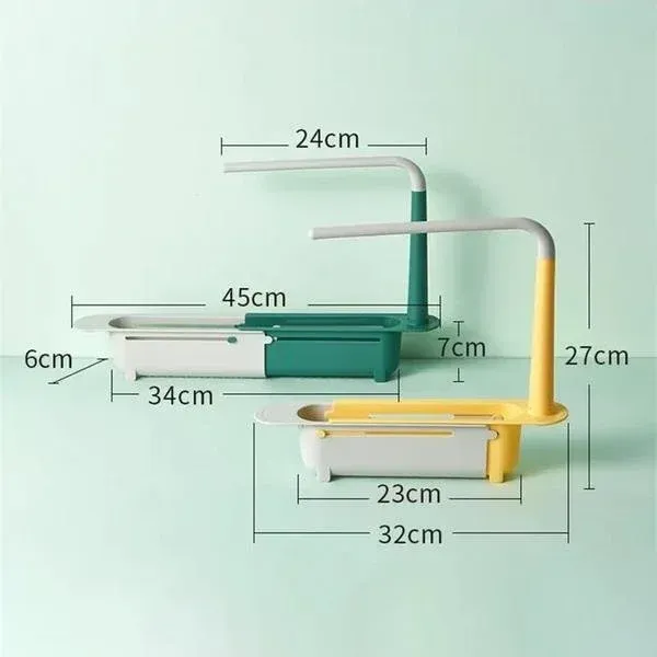 (🎅HOT SALE NOW-49% OFF) 🔥🔥Telescopic Sink Storage Rack & BUY