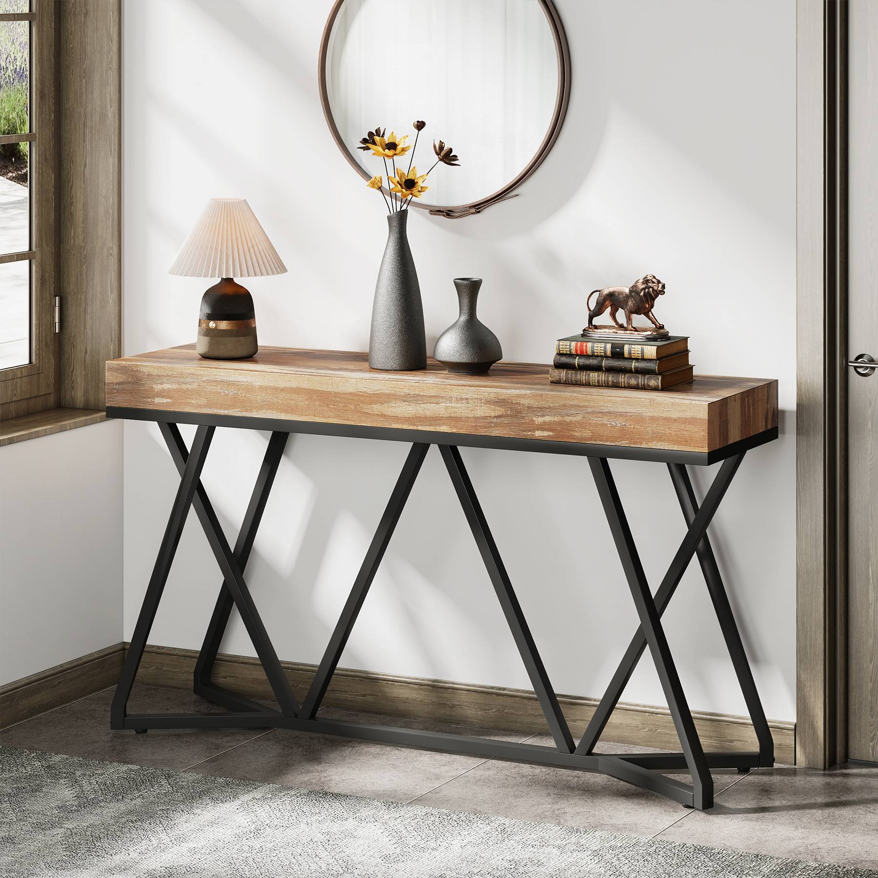 Farmhouse Console Table, 55