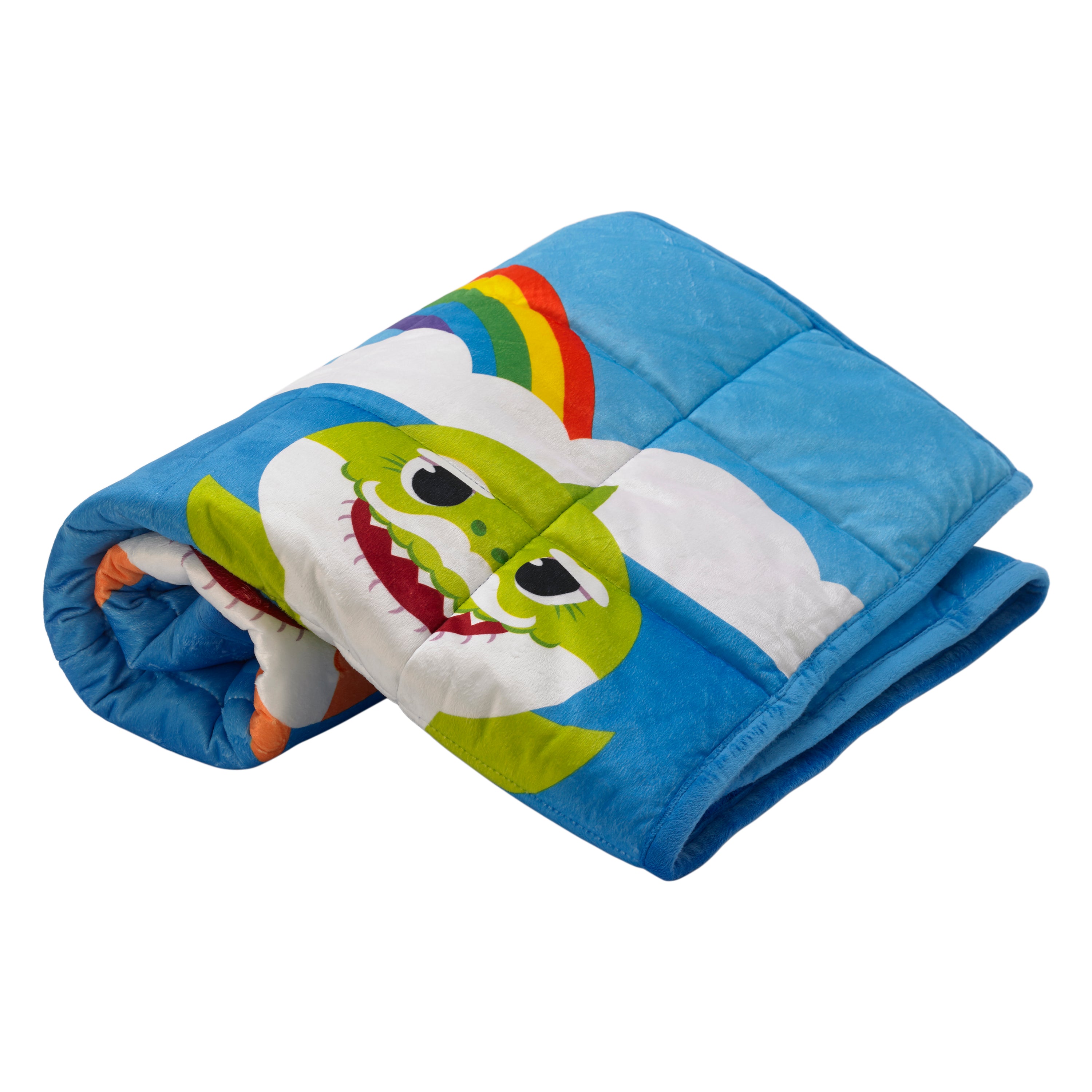 Baby Shark Kids Weighted Blanket， 4.5lb， 36 x 48， Fountain of Tooth， Walmart.com EXCLUSIVE!