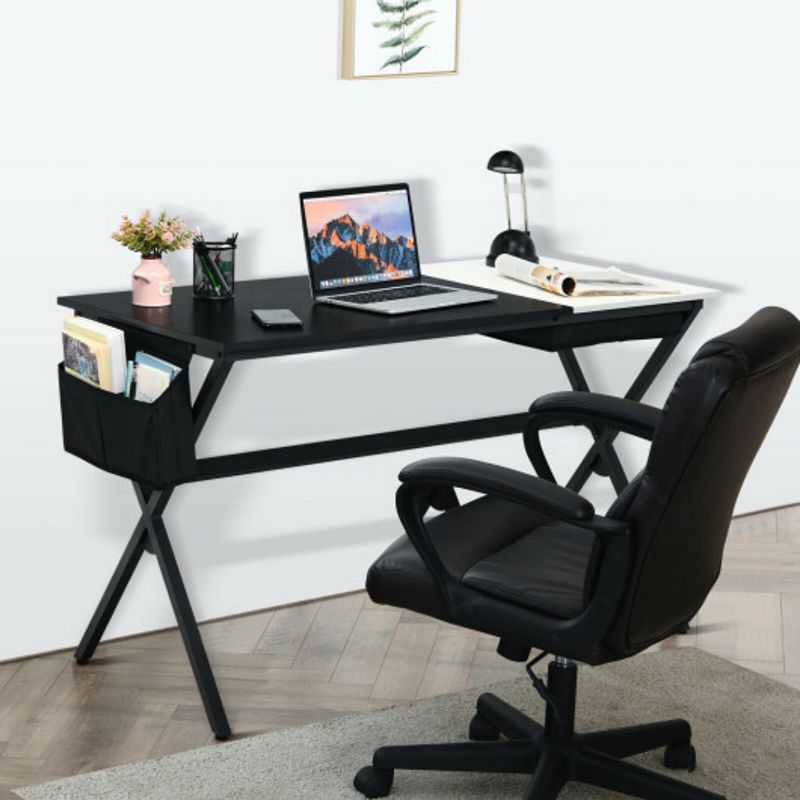 Writing Study Computer Desk With Drawer And Storage Bag