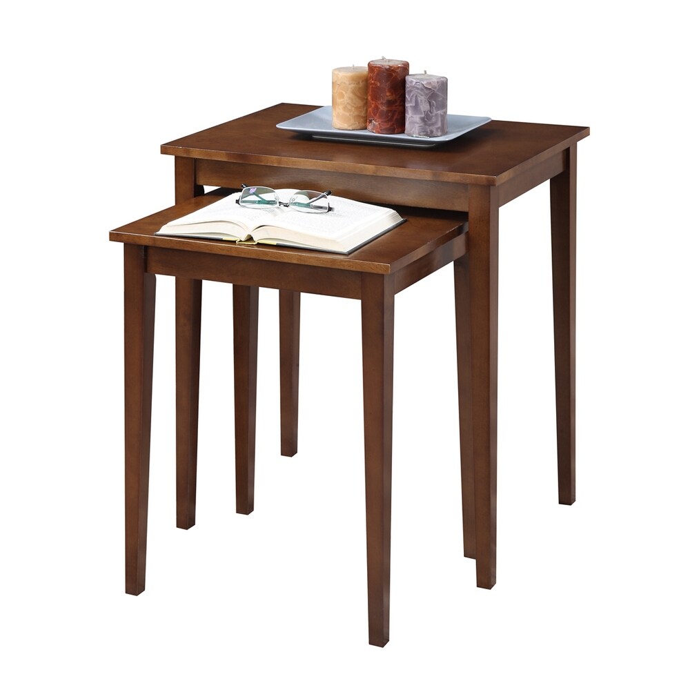 Convenience Concepts American Heritage Nesting End Tables