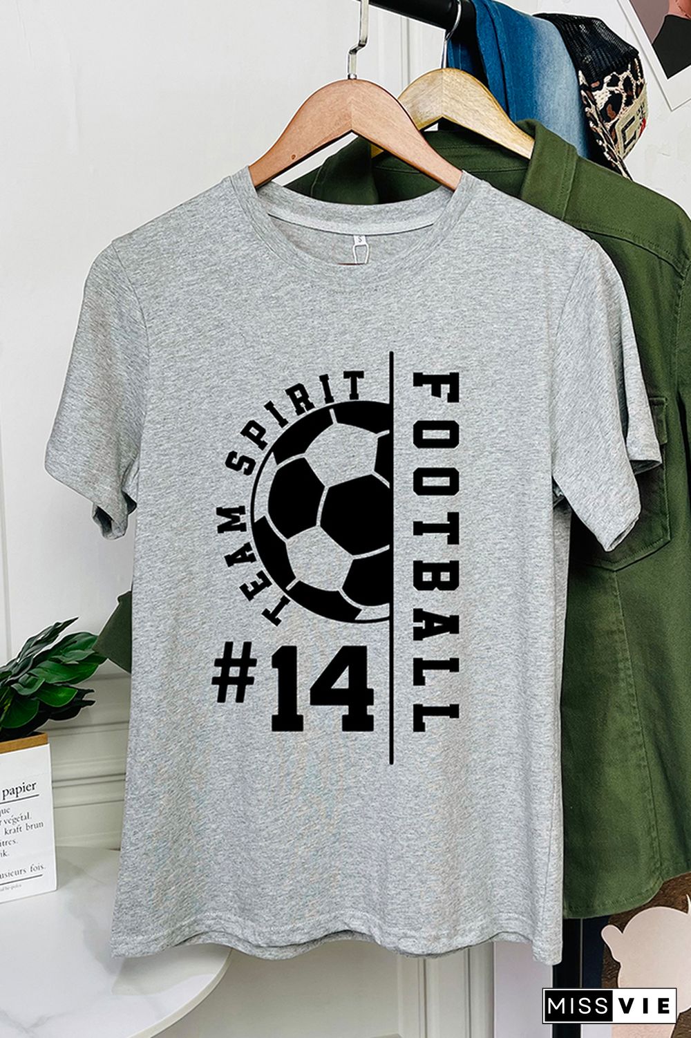 Soccer Team Graphic Tee Wholesale