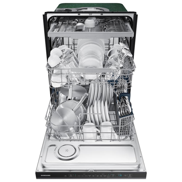 DW80R5061UG StormWash 48Decibel Dishwasher in Black Stainless