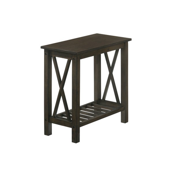 Furniture of America Joya Farmhouse 12-inch 1-shelf Side Table