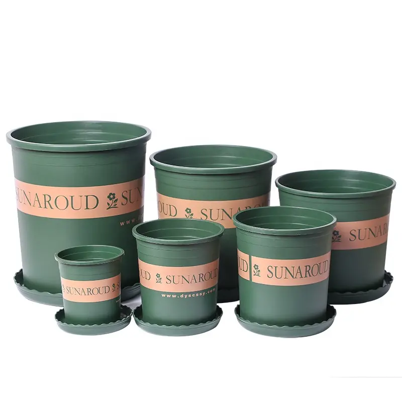 Wholesale 0.5 1 2  3 5 gallon flower pots   planters high quality for garden supplies flower pot decorate the nursery