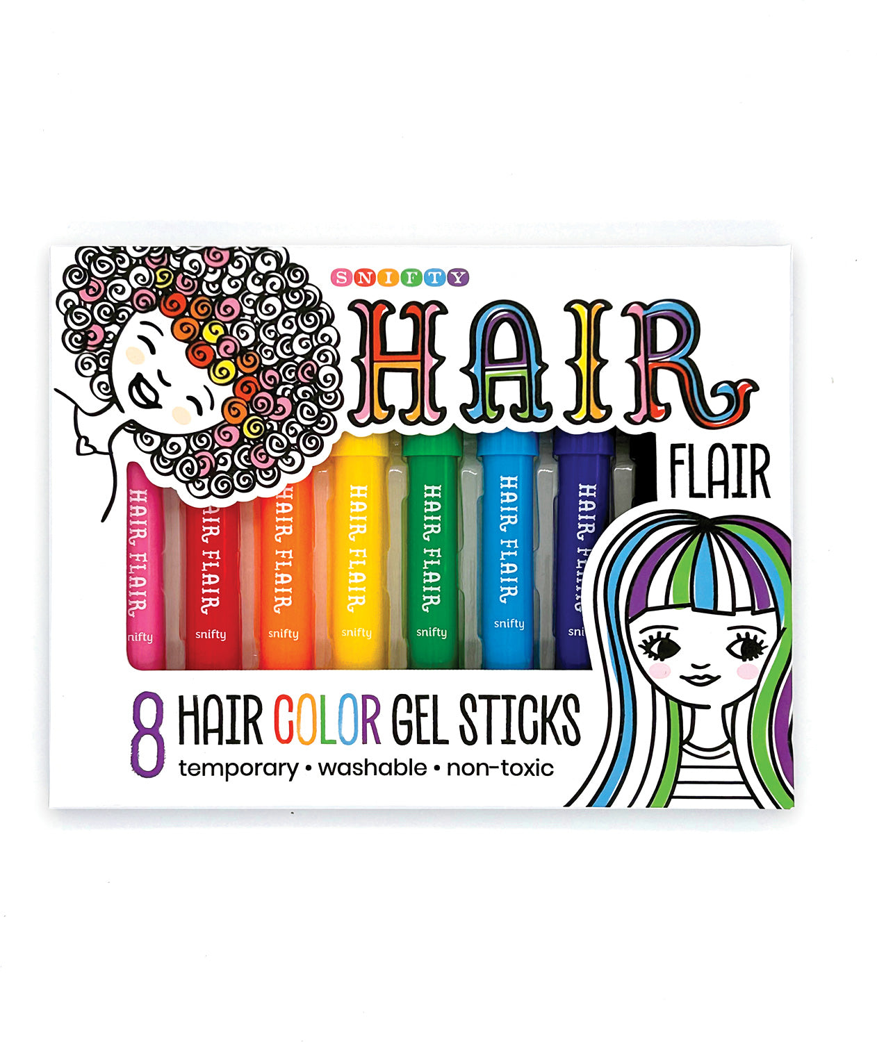 Hair Flair 8 Hair Color Sticks