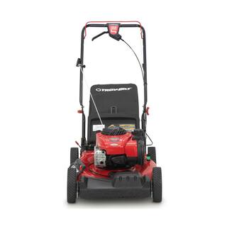 Troy-Bilt 21 in. 140 cc Briggs and Stratton Gas Engine Self Propelled Lawn Mower with Rear Bag and Mulching Kit Included TB210B