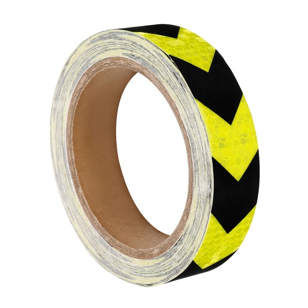 Unique Bargains Arrow Cars Waterproof Adhesive High Visibility Safety Reflective Tape 1 Roll