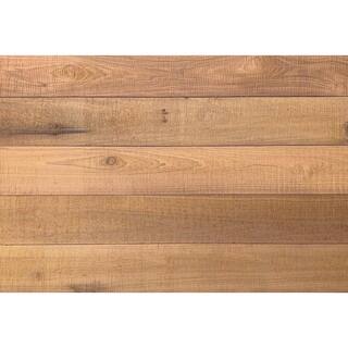 Thermo-treated 14 in. x 5 in. x 4 ft. Brown Holey Wood Wall Planks 10 Sq. Ft. Per Pack RichM801WRug13