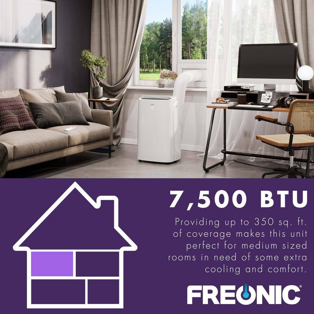 FREONIC 7500 BTU DOE Portable Air Conditioner FHCP072AKR