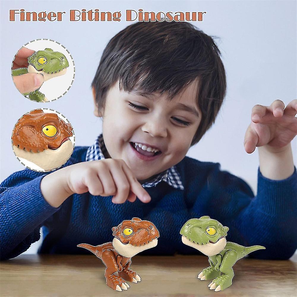 Funny Dinosaur Egg Finger Biting Simulation Tyrannosaurus Toys Kids Birthday Gift