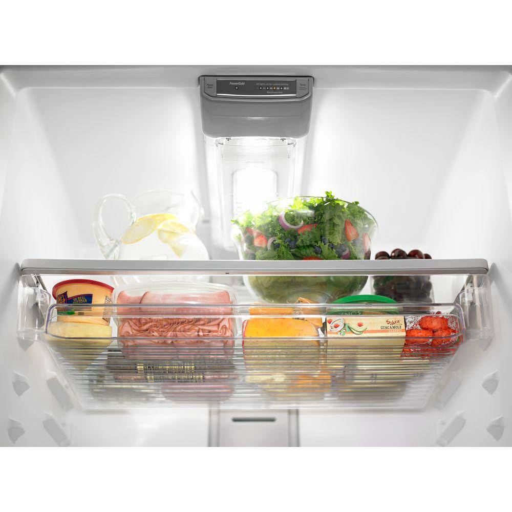 Maytag 21 cu. ft. Top Freezer Refrigerator in Fingerprint Resistant Stainless Steel MRT711SMFZ