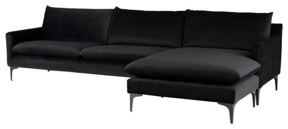 Anders Reversible Sectional   Transitional   Sectional Sofas   by Advanced Interior Designs  Houzz