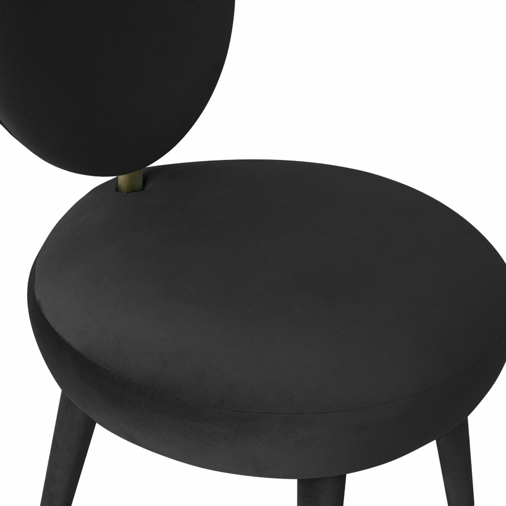 Kylie Velvet Dining Chair   Midcentury   Dining Chairs   by TOV Furniture  Houzz
