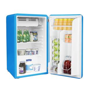 Frigidaire 3.2 cu. ft. Retro Mini Fridge in Blue with Freezer EFR372-BLUE-COM