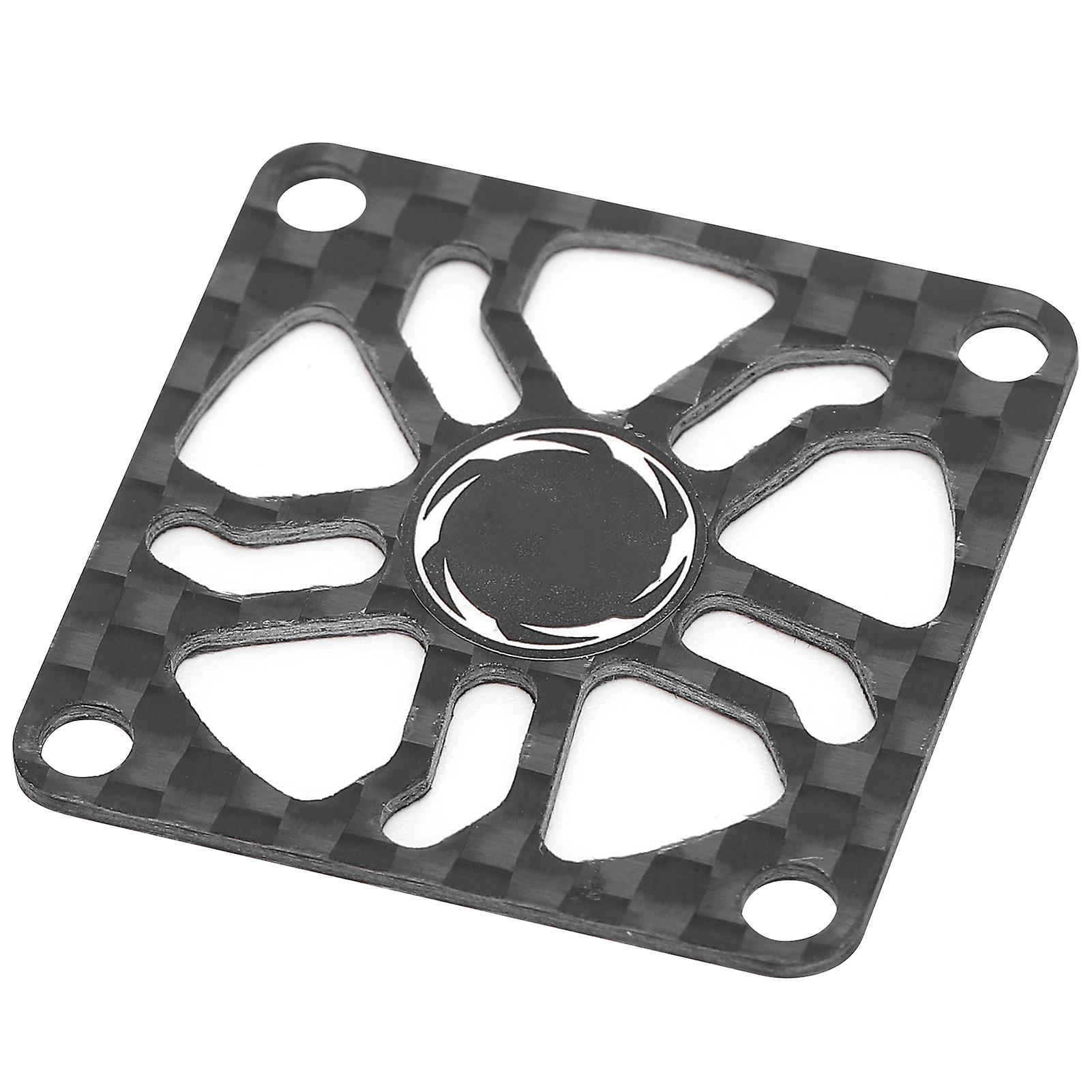 Carbon Fiber Cooling Fan Cover For Rc Motor Electric Regulating Fan Protection Cover30mm