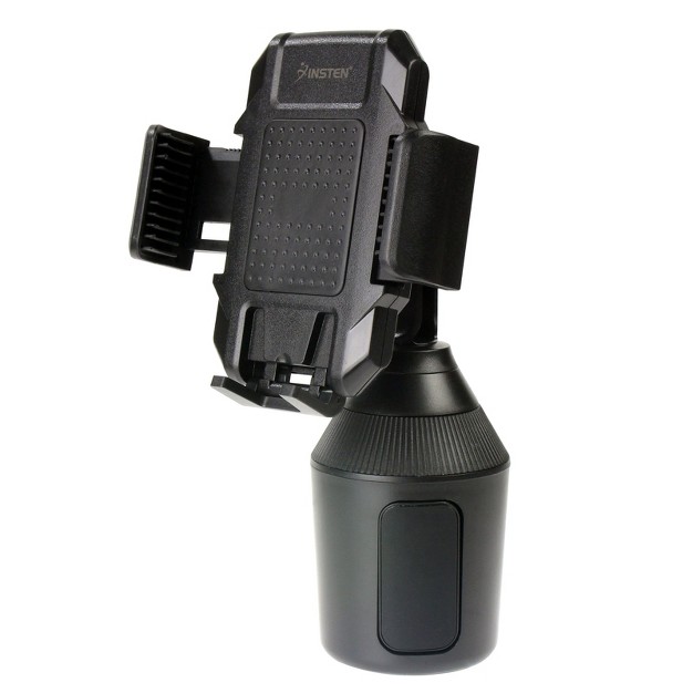 Insten Car Cup Cell Phone Holder Universal Mount Compatible With Iphone 12 12 Pro Max mini se 2020 11  Galaxy Android Black