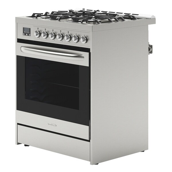 30 in. Stainless-Steel Professional Gas Range