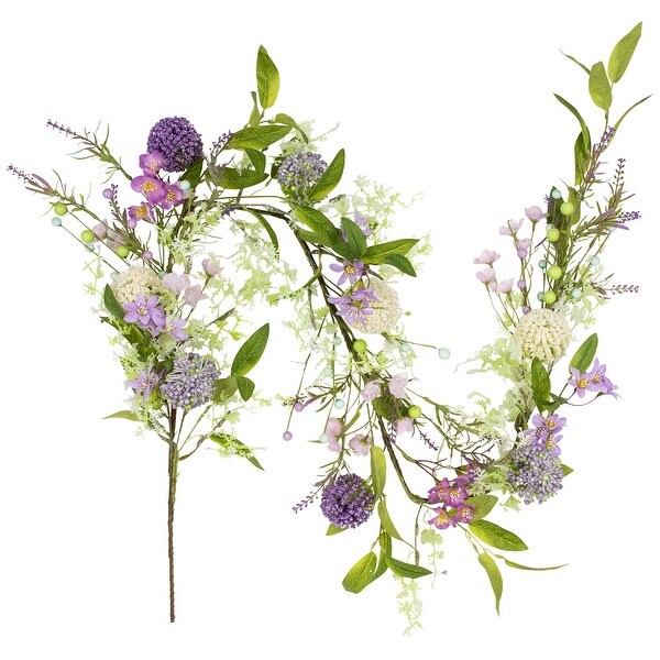 Wildflower and Berry Spring Garland