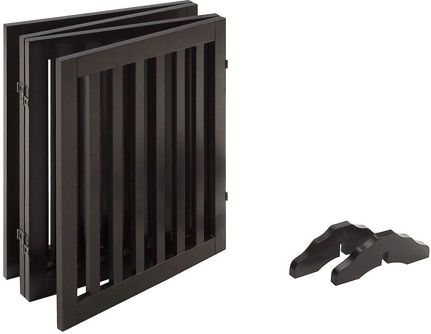 Unipaws 4 Panel Free Standing Dog Gate