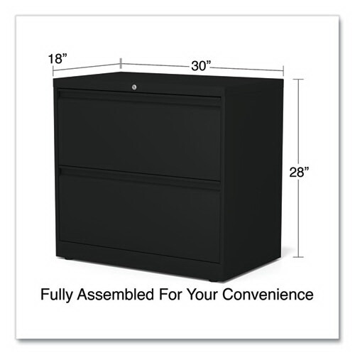 Alera ALEHLF3029BL Lateral File  2 Legal/Letter Si...