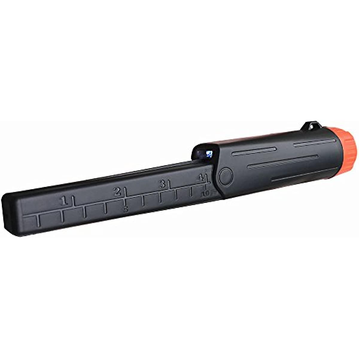 Hand Held Pin Pointer Metal Detector Portable Gp-pointer Weatherproof Black Gold Finder With Led Light For Low Light Uses