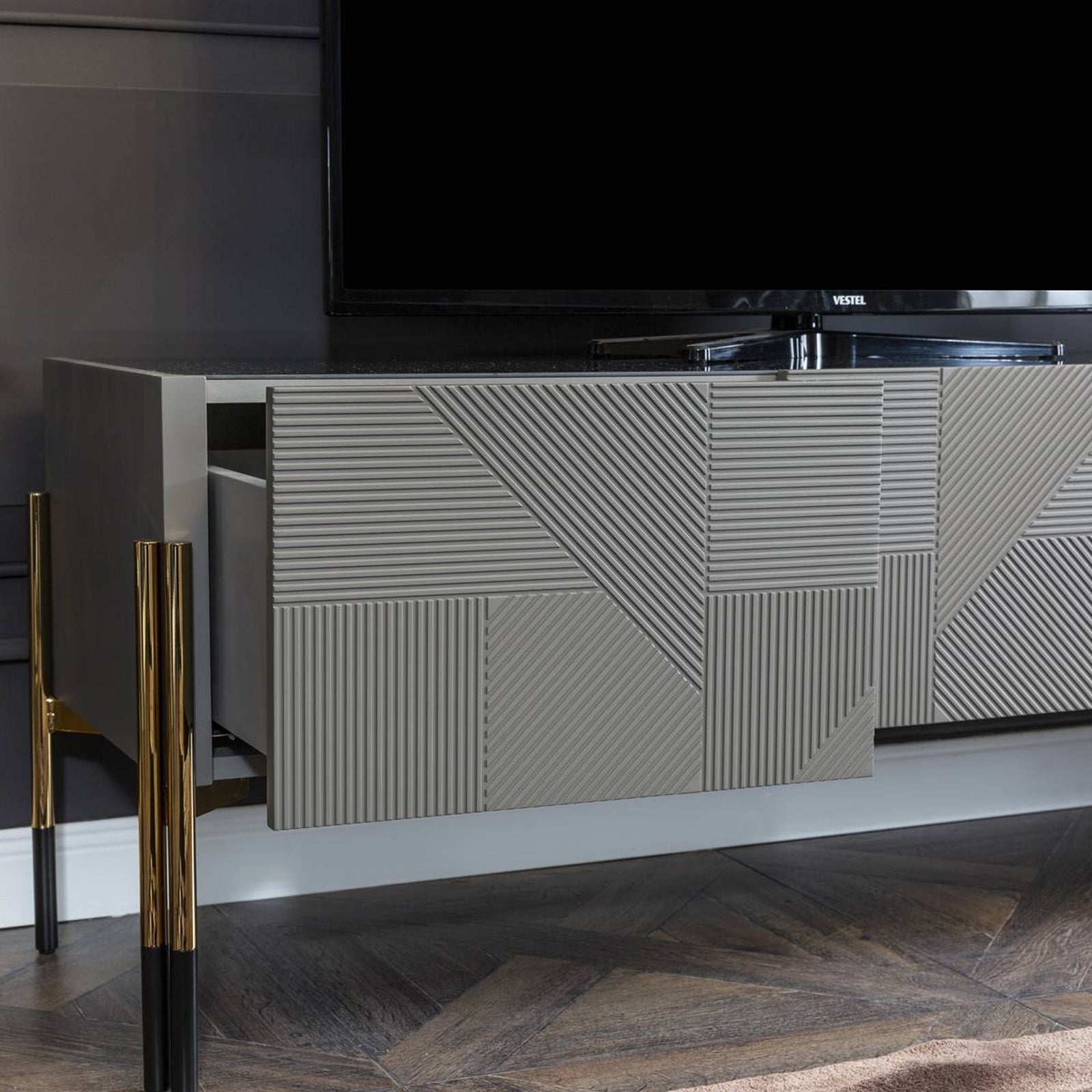 Grey Tv Unit Diva228