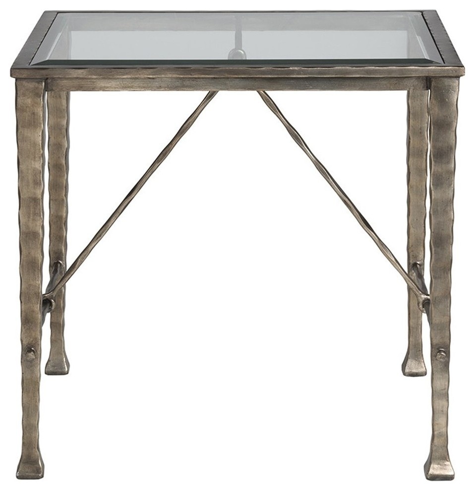 Cortona Rectangular End Table   Industrial   Side Tables And End Tables   by HedgeApple  Houzz