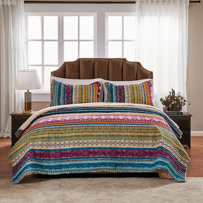 Greenland Home Fashions Southwest Quilt Set