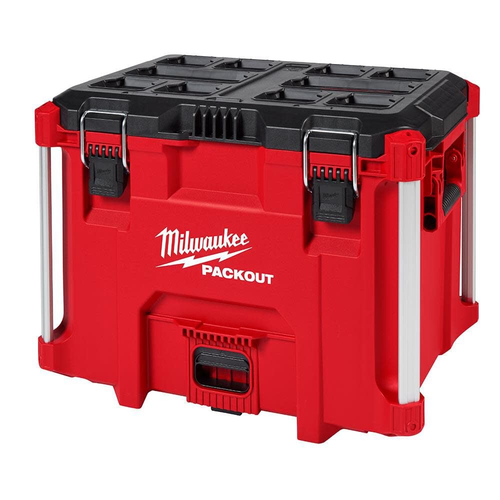 Milwaukee PACKOUT XL Tool Box 2 Drawer Tool Box Dolly Bundle 48-22-8429-8442-8410 from Milwaukee