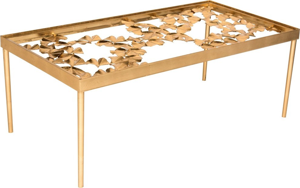 Otto Ginkgo Leaf Coffee Table   Contemporary   Coffee Tables   by HedgeApple  Houzz