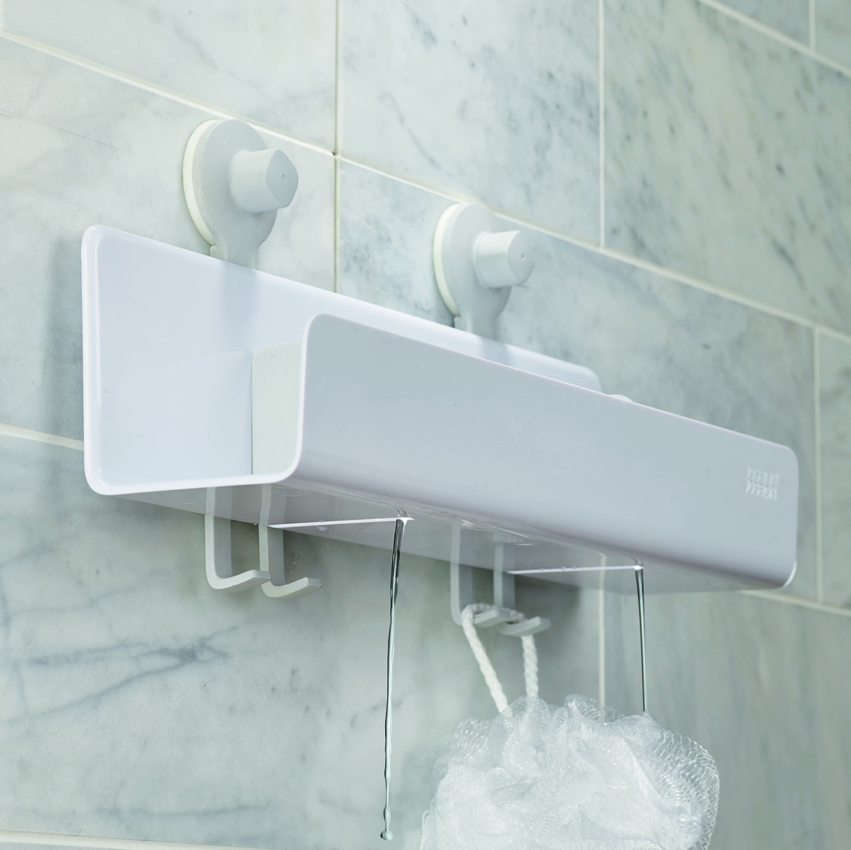 Joseph Joseph Large Shower Shelf with Removable Mirror