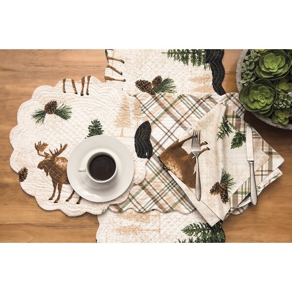 Nolan Pines Round Placemat Set of 6