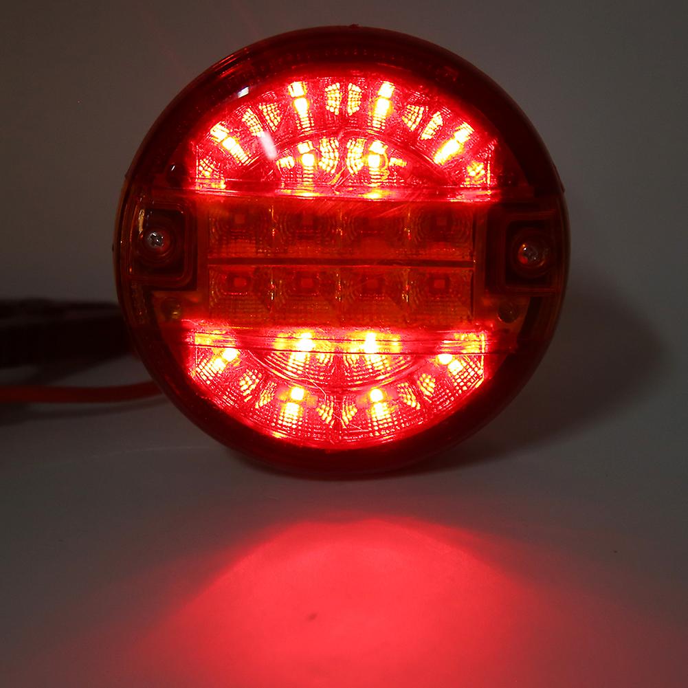 20leds Truck Tail Light Stop Brake Reverse Lamp 10-30v For 24v Vehicles Trailer