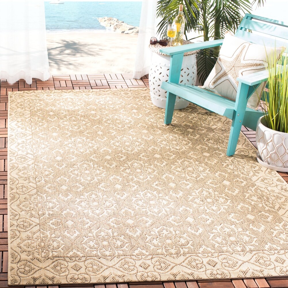 SAFAVIEH Courtyard Ardeth Indoor/ Outdoor Waterproof Patio Backyard Rug