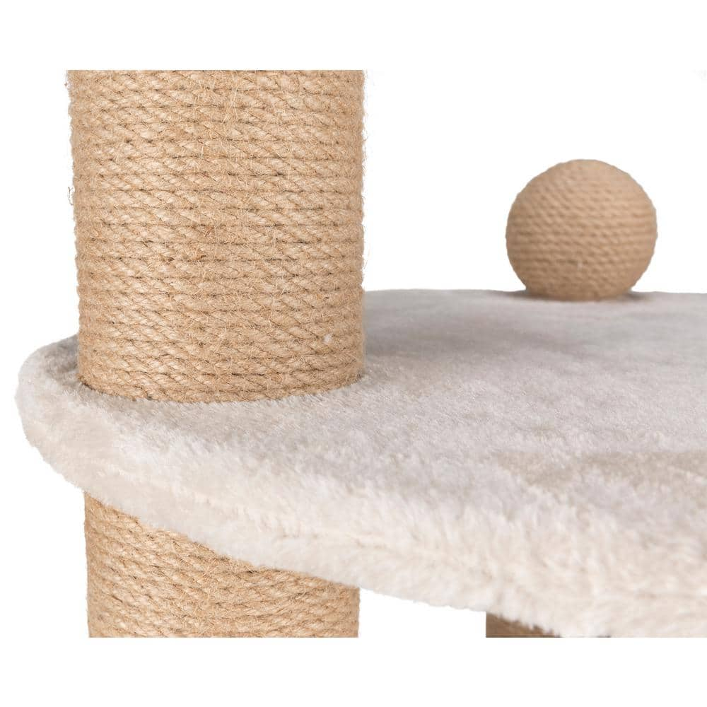 TRIXIE Light Gray Nigella Scratching Post 44429