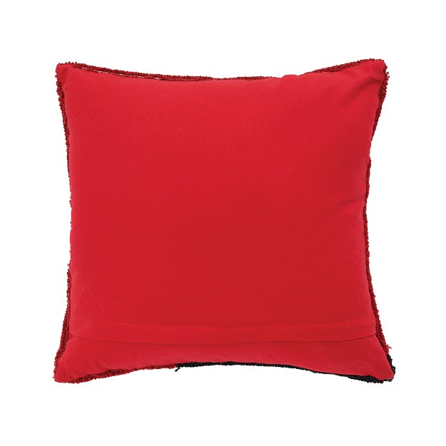 C amp f Home Lab amp Wreath Hooked Throw Pillow